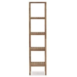 Étagère Alam En Bois De Noyer, 5 Niveaux -Étagères Soldes Magasin a6c1485d2e004802893af8bb2aad037b