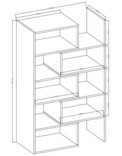 FURNIX Étagères CHARLES 2 -Étagères Soldes Magasin a9a723569e90444e978ebe54b2886847