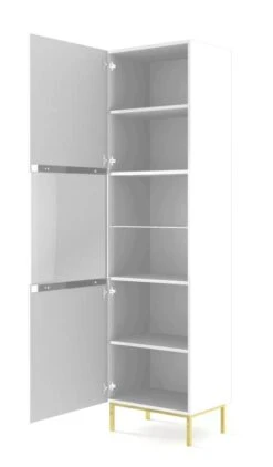 Armoire Vitrine RavennaB 60x42x217 -Étagères Soldes Magasin ac35cc077d7a4b7fbf58124f4df95e29