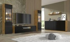 Armoire Vitrine AURA 37x33x150 -Étagères Soldes Magasin aebd0b8d2c7741e7ba5aab4ff531a216