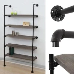 Étagère De Rangement HWC-C45 -Étagères Soldes Magasin b4797b88d0f74151aabac6943d57f677