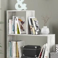 Étagère Escalier Asym 4 Compartiments -Étagères Soldes Magasin b632762e0e9e415bab79e1e34a9ad736