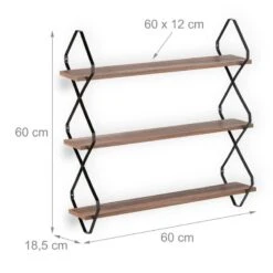 Étagère Murale à 3 Niveaux -Étagères Soldes Magasin b82715c91f9a4ba4b07608885a46044e