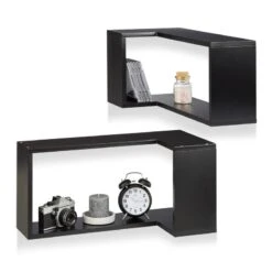 Étagère Murale D’angle En Lot De 2 16 Étagère Murale D’angle En Lot De 2 -Étagères Soldes Magasin bac1b1ce93f04876bcd40cfdb356f3ba