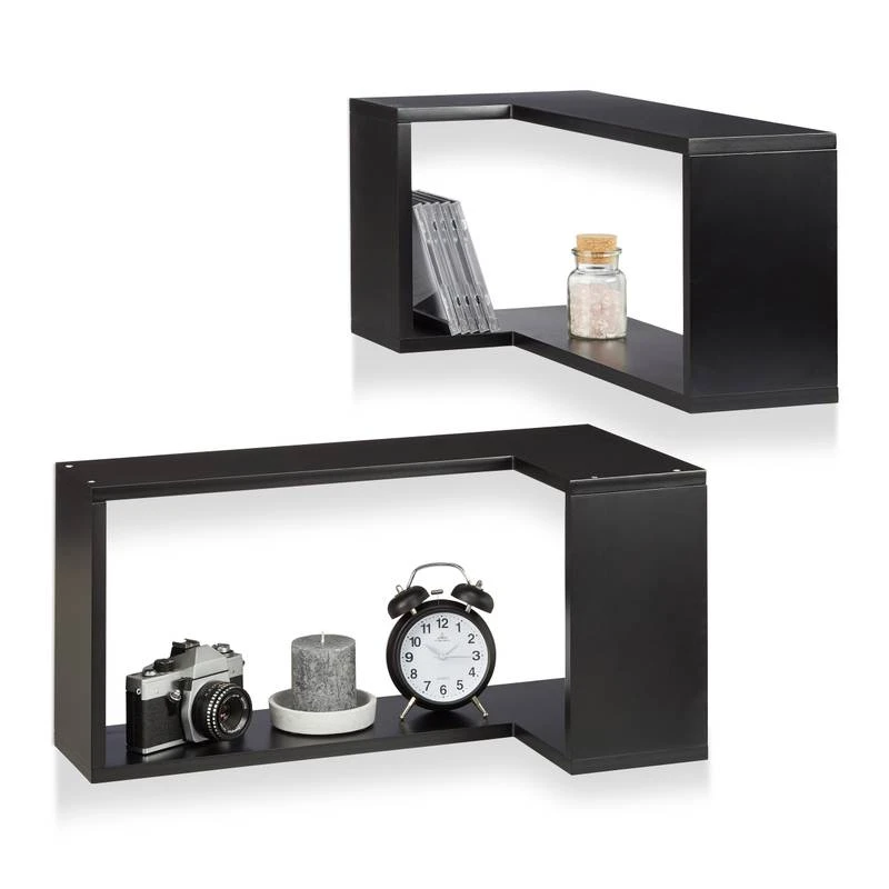 Étagère Murale D’angle En Lot De 2 8 Étagère Murale D’angle En Lot De 2 – Image 6