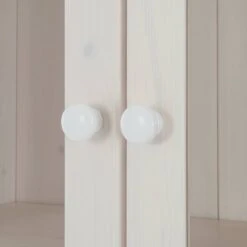 Bibliothèque Lillehammer III -Étagères Soldes Magasin buecherwand lillehammer iii kiefer massiv weiss honig 1067646