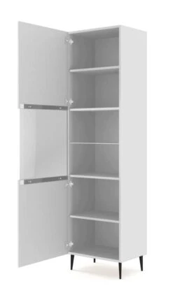 Armoire Vitrine RavennaB 60x42x215 -Étagères Soldes Magasin c0d390ed7c38416f8b4f034ab351d6f1