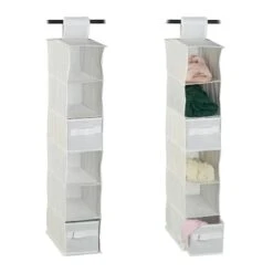 2xÉtagère Suspendue Tissu Armoire 28 2xÉtagère Suspendue Tissu Armoire -Étagères Soldes Magasin c26e2fd8224f46efbbc5398424bc3d18
