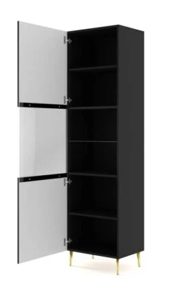 Armoire Vitrine RavennaB 60x42x215 -Étagères Soldes Magasin c6ff1f2b1bc84ffcaf77b7956a89652a