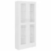 VIDAXL Armoire à Vitrine -Étagères Soldes Magasin ca3621ab26f04e10b46b6a54a62f3cd5
