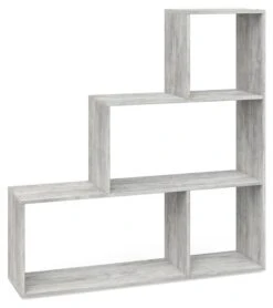 Étagère Escalier Asym 4 Compartiments