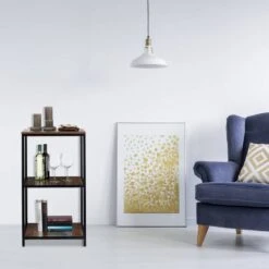 Étagère Sur Pieds Carrée à 3 étages -Étagères Soldes Magasin d528fb1a616c4024a0b78a0459540321