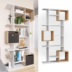Etagère Blanc/sonoma Cube -Étagères Soldes Magasin d628e5952573433d9e996b87481ca4e4