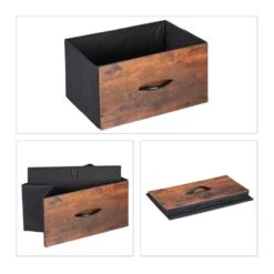 Commode Style Industriel 3 Tiroirs -Étagères Soldes Magasin d681f8a3536649c589735a057b9f2f0a