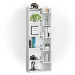 Bibliothèque Fico Blanc/sonoma -Étagères Soldes Magasin d8936ddda8f04ee5a5ef88a518ad3576