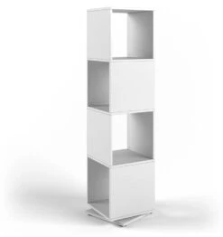 Étagère Tournante Blanc