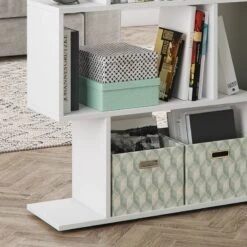 Séparateur De Pièce Levio Blanc -Étagères Soldes Magasin ec878c35e5374e21984eeb5d96a6c01d