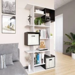 Etagère Blanc/sonoma Cube -Étagères Soldes Magasin f40d091b706f445a86342919a222e60d