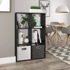 Etagère Noir & 6 Compartiments -Étagères Soldes Magasin fdcd9b1a20544716940ba1daee7a8a6a