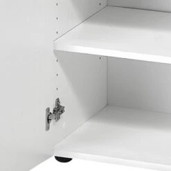 Armoire D’entrée Adana -Étagères Soldes Magasin garderobenschrank adana hochglanz weiss 5157544