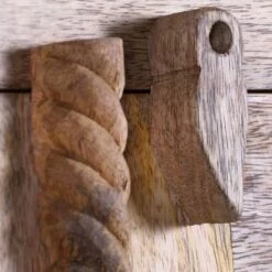 Armoire De Vestibule Cella -Étagères Soldes Magasin garderobenschrank cella mango massiv 4294528