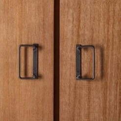 Armoire Manchester II -Étagères Soldes Magasin garderobenschrank manchester akazie teilmassiv akazie akazie anthrazit 110 cm 2 tuerig 4874992