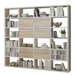Etagère Concept VIII -Étagères Soldes Magasin regal concept viii weiss eiche dekor 1994410