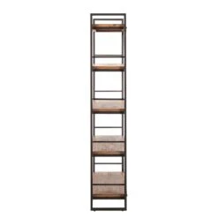 Étagère MANCHESTER 4 Rangements 150 Cm -Étagères Soldes Magasin regal manchester ii akazie massiv metall 4873116