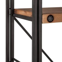 Étagère MANCHESTER 4 Rangements 150 Cm -Étagères Soldes Magasin regal manchester ii akazie massiv metall 4873128