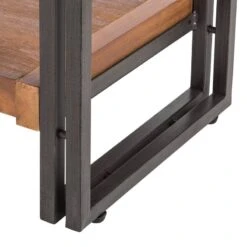 Étagère MANCHESTER 2 Rangements -Étagères Soldes Magasin regal manchester iii akazie massiv metall 4877424