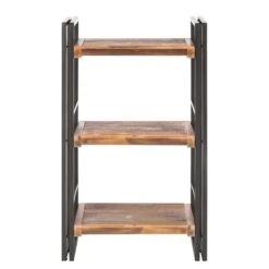 Étagère MANCHESTER 2 Rangements -Étagères Soldes Magasin regal manchester iii akazie massiv metall 4877428