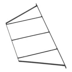 Étagère Oxbow II -Étagères Soldes Magasin regal oxbow ii paulownia massiv metall paulownia 5033772