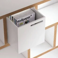 Étagère Berlin -Étagères Soldes Magasin regal woodstock weiss 150 cm 198 cm 5031540