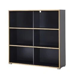 Etagère à Portes Coulissantes Mingle II -Étagères Soldes Magasin schiebetuerenregal mingle ii anthrazit eiche sonoma dekor 5029416