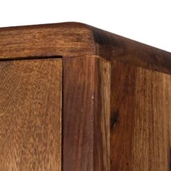 Étagère à Portes Coulissantes TRANGLE -Étagères Soldes Magasin schiebetuerenregal trangle sheesham massiv 702718