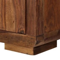 Étagère à Portes Coulissantes TRANGLE -Étagères Soldes Magasin schiebetuerenregal trangle sheesham massiv 702726