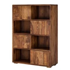 Étagère à Portes Coulissantes TRANGLE -Étagères Soldes Magasin schiebetuerenregal trangle sheesham massiv 702738