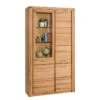 Armoire Vitrine Lombok II -Étagères Soldes Magasin standvitrine lombok iii teilmassiv wildeiche 5004080