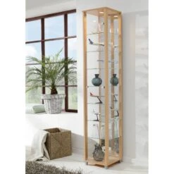 Vitrine Exhibit II -Étagères Soldes Magasin vitrine exhibit i mit spiegelrueckwand 4921516