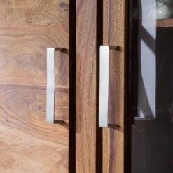 Vitrine OHIO A -Étagères Soldes Magasin vitrinenschrank ohio sheesham massiv 4257532