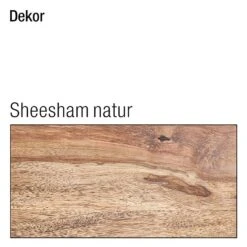 Étagère Murale Yoga -Étagères Soldes Magasin wandboard kerala 120 cm sheesham holz natur 1356674