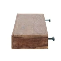 Étagère Murale Yoga -Étagères Soldes Magasin wandboard kerala sheesham massiv natur 370258